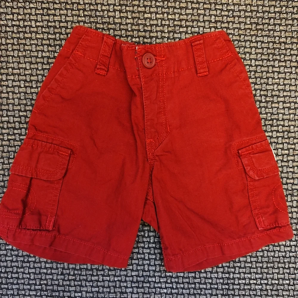Gap, Gymb.,Place Baby Shorts Set - Red, Beige, Green, and Navy